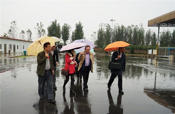 雨中迎来了中托力合最美的客人